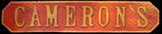 Cameron's Pub Logo